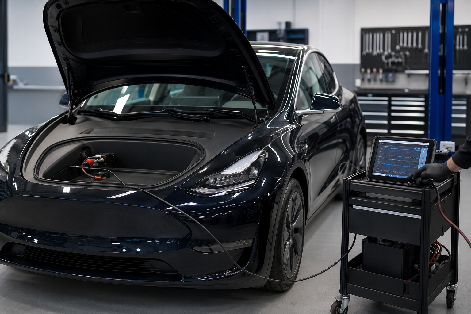 Battery health check diagnostic equipment